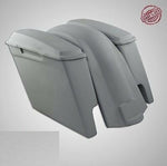 Yamaha Roadstar 1999 – 2007 6″ Saddlebags Rear Fender & Dual 6x9 Speaker lids Dual Cut