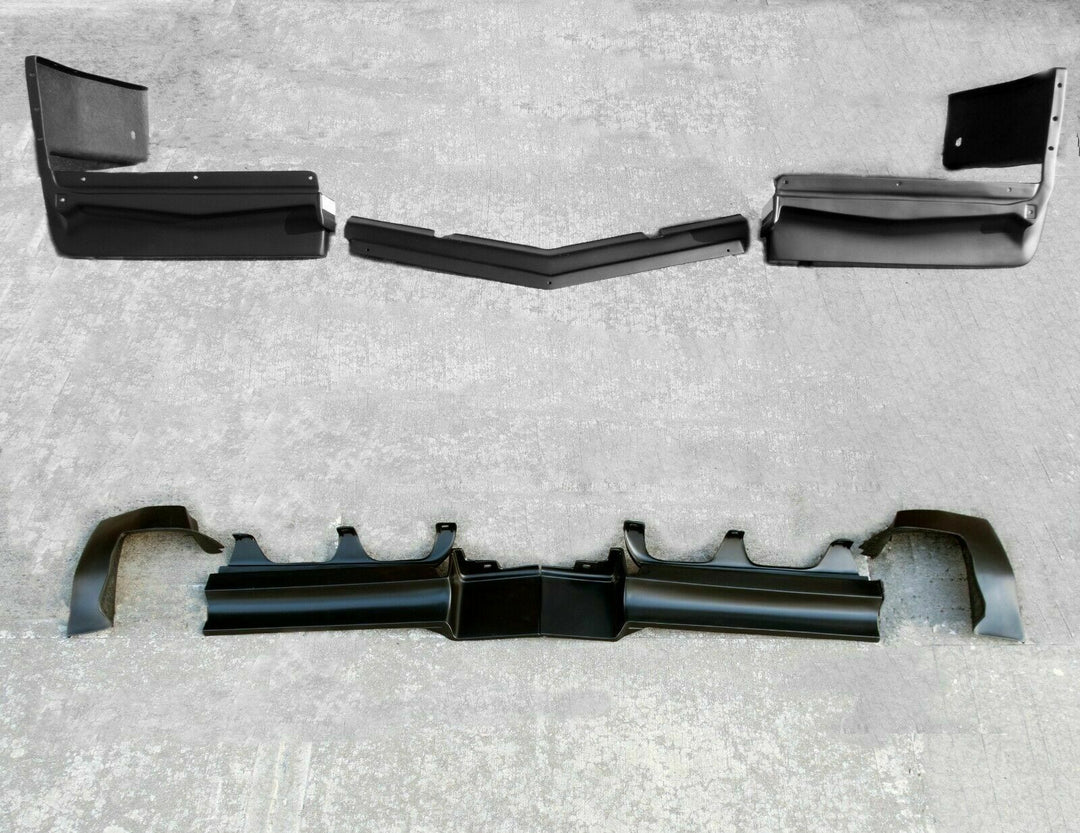 thumbnail image 2 of Fiberglass Bumper Fillers For Cadillac Deville/Fleetwood Brougham 1980-1992 – Front & Rear, Black 2 of 5