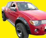 WIDE FENDER FLARES WHEEL ARCHES FOR FITS: MITSUBISHI L200 WARRIOR TRITON ANIMAL