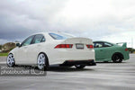 For Honda Accord / Fits: Acura TSX Voltex Look Rear Bumper Diffuser / Undertray