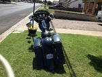 Harley Davidson 6″ Out & Down Saddlebags Dual 6.5" Lids 2014–2023 No Cut Outs