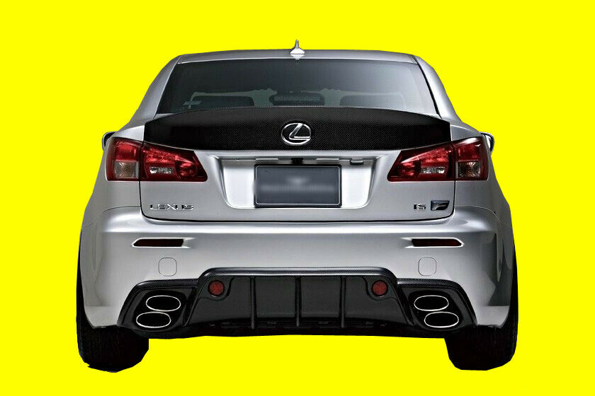 Isf Rear Diffuser FITS 2008-2013 LEXUS IS-F, ISF WALD’S STYLE FRP REAR DIFFUSER ...