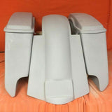 Honda Shadow Sabre 1100 5″ Extended Saddlebags Bags Rear Fender Dual Cut Out