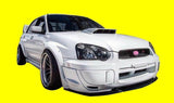 For Subaru Impreza 2004-2007 White Karlton Style JDM Fender Flares (6 pieces)