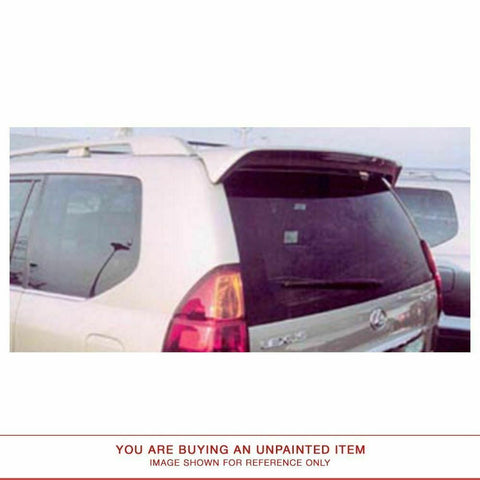 Unpainted Factory Style Spoiler for LEXUS GX470 2003-2009 ROOF CLR LIGHT ABS