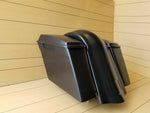 HARLEY DAVIDSON SOFTAIL 4" STRETCHED SADDLEBAGS-LIDS AND REAR OVERLAY FENDER FL