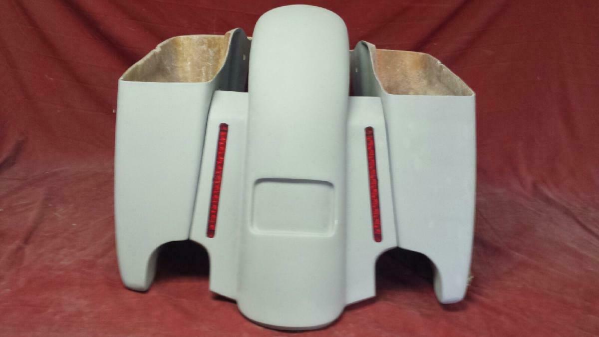 Harley Davidson 4.5″ Saddlebags LED Light Fender + 6.5