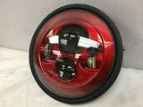 7″ DAYMAKER Kawasaki Vulcan Nomad 800 Replacement Red HID LED Headlight