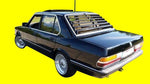 Fits: BMW E28 REAR WINDOW LOUVER (Fiberglass)