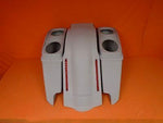 Harley 5″ Heritage Softail Saddlebags Dual 6.5″ Speaker Lids LED Fender Dual Cut
