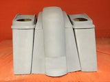 Honda VTX 1300 / 1800 4″ Saddlebags Rear Fender No Cut Outs Dual 6X9 Speaker Lid