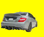 REAR SPOILER DUCKTAIL FITS MERCEDES W204 C63AMG