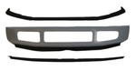 For 2008-2010 Super Duty F250 F350 2WD Front Bumper BAR Slv Up Pad Spoiler 3Pc