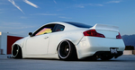 Duckbill Trunk Spoiler for 2003-2007 Infiniti G35 Coupe - Fiberglass FRP