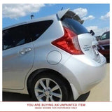 Unpainted Factory Style Spoiler NO LIGHT for NISSAN VERSA NOTE HB 2014 & UP ROOF