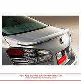 Unpainted Spoiler for LEXUS HS HYBRID 2010-2013 FLUSH ABS PLASTIC PRE-DRILLED