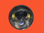 5 3/4″ – 5.75″ Headlight Dual 4.5″ – 4 1/2″ Black Spot LED Fog Lights