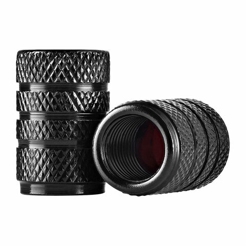 Barrel Tire Valve Caps (10-Pack) Universal Stem Covers for Cars, SUVs, Bike ETC.