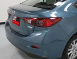 Painted Factory Style Spoiler NO LIGHT MAZDA	3 2014 & UP LIP NO DRILL