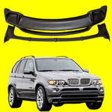 FITS BMW-X5-E53-4-8is-style-BODYKIT-front-spoiler-and-rear-spoiler-2000-2006