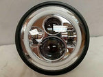 7″ DAYMAKER Kawasaki Vulcan Nomad 800 Chrome With Amber Halo HID LED Light Bulb
