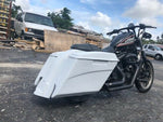 Harley Sportster 883 / Dyna / Sportster 5″ Dual Cut Out Saddlebags Kit No Lids