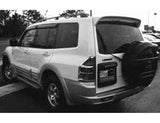 Painted Factory Style Spoiler NO LIGHT MITSUBISHI MONTERO 2001-2006 ROOF Drilled