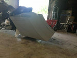 Harley Davidson 8" Extended Stretched Saddlebags No Cut Outs BAGS ONLY