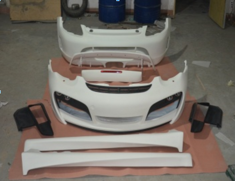 For Porsche 987 Techart Fiberglass FRP Body Kit