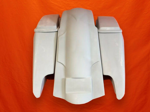 Harley Davidson 2014–2023 5″ Fifty Five Saddlebag Kit Dual Cut Outs and Lids