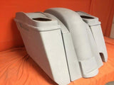 Honda VTX 1300/1800 5″ Saddlebags Rear Fender Right Side Cut Out Dual 6X9 Lids