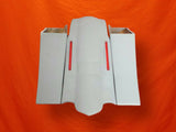 Harley 6″ Down & Out Saddlebags Rear LED Fender – No Cut Outs + Dual 6.5" Lids
