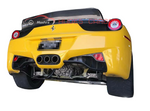 For Ferrari F458 Italia Carbon Fiber CF Rear Lower Bumper Grille