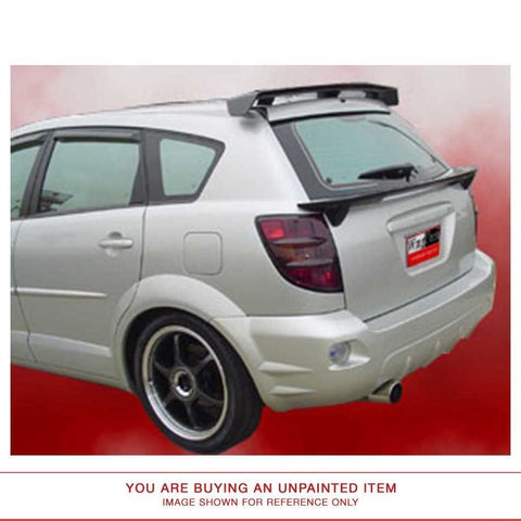 Unpainted Spoiler NO LIGHT For PONTIAC VIBE 2002-2008 ROOF Pre-Drilled
