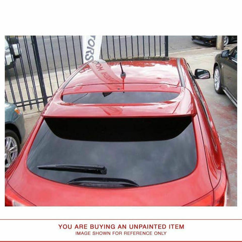 Unpainted Spoiler for MITSUBISHI LANCER SPORTBACK 5-DR 2009 & UP ROOF ABS