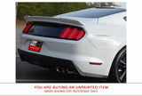 Unpainted Rear FRP Spoiler for FORD MUSTANG "RACING" STYLE 2015 & UP FLUSH