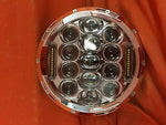 7″ 75W CHROME Projector LED Headlight For Kawasaki Vulcan Nomad 1500/1600