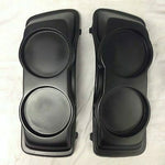 Harley Davidson 6″ Out & Down Saddlebags Dual 6.5" Lids 2014–2023 No Cut Outs