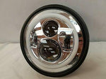 7″ DAYMAKER Kawasaki Vulcan Nomad 800 Chrome With Amber Halo HID LED Light Bulb