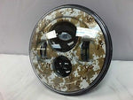 7″ DAYMAKER Replacement Brown Camo Design Projector HID LED Light Bulb Headlight