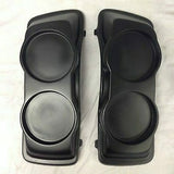 Honda Shadow Sabre 1100 6″ Saddlebags Out & Down Rear Fender NoCut Dual 6.5 Lids