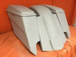 Honda Shadow Sabre 1100 5″ Extended Saddlebags Bags Rear Fender Dual Cut Out