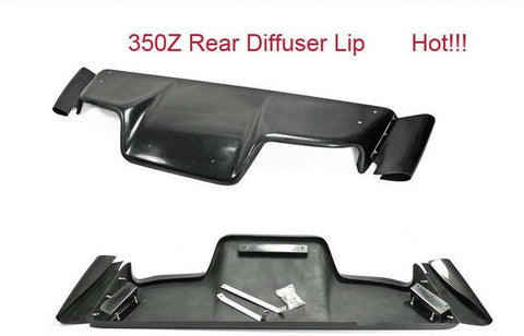 FRP Rear Under Diffuser Panel For 03-08 Z33 350z Infiniti G35 Coupe 2Dr JDM TS!