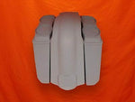 Harley Davidson 5″ Extended Saddlebags No Cut Outs Fender Dual 6x9 Speaker Lids