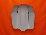 Harley Davidson 5″ Extended Saddlebags No Cut Outs Fender Dual 6x9 Speaker Lids