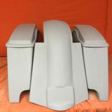 Honda Shadow Sabre 1100 6″ Extended Saddlebags Rear Fender Dual Cut Out Dual 6x9