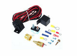 185~200 Degree Engine Cooling Fan Thermostat Temperature Switch Sensor Relay Kit