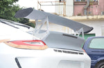 For Porsche 997 GT3 RS Fiberglass FRP Trunk Lid Carbon Fiber CF Wing