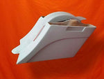 Harley 6″ Down & Out Saddlebags Rear LED Fender – No Cut Outs + Dual 6.5" Lids