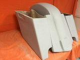 Honda Shadow Sabre 1100 4″ Extended Saddlebags Rear Fender No Cut Out + 6.5 Lids
